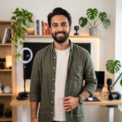 south asian presenter